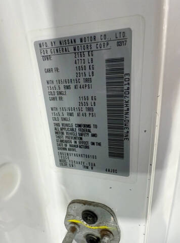 2017 Chevrolet City Express LS