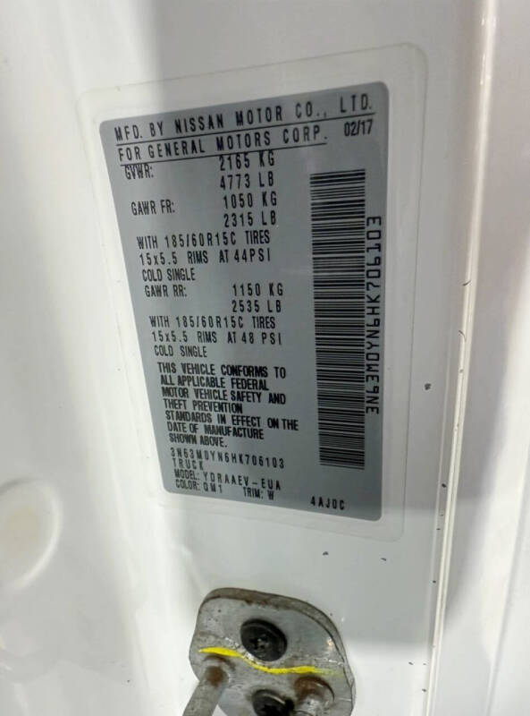 2017 Chevrolet City Express LS