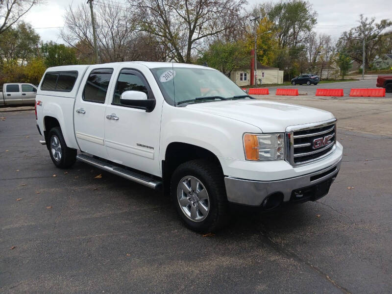 Used 2013 GMC Sierra 1500 SLE with VIN 3GTP2VE76DG113478 for sale in Rock Falls, IL