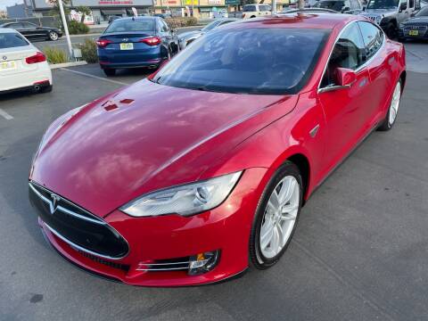 2014 Tesla Model S for sale at CARSTER in Huntington Beach CA
