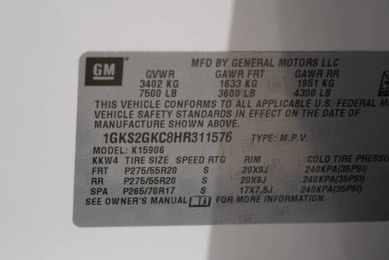 2017 GMC Yukon XL SLT