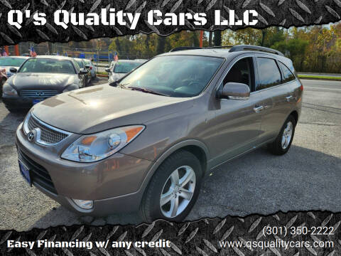 2011 Hyundai Veracruz for sale at Q's Quality Cars LLC in Capitol Heights MD