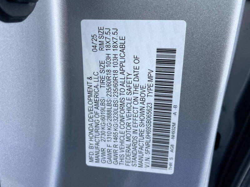 2025 Honda Odyssey EX-L