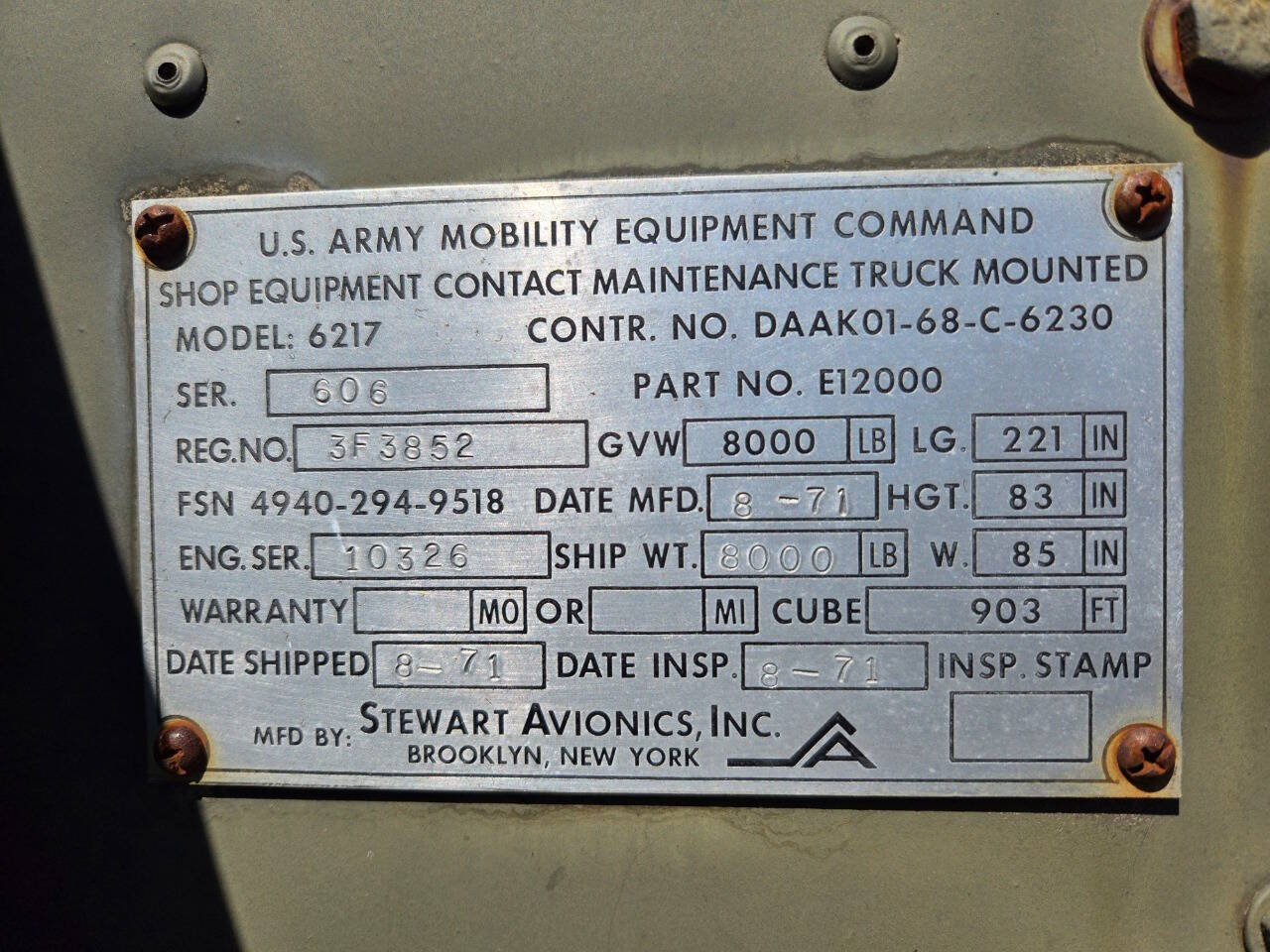 1971 Jeep M724 55