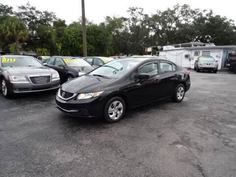 2015 Honda Civic for sale at DONNY MILLS AUTO SALES in Largo FL