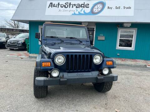 2001 Jeep Wrangler for sale at Autostrade in Indianapolis IN