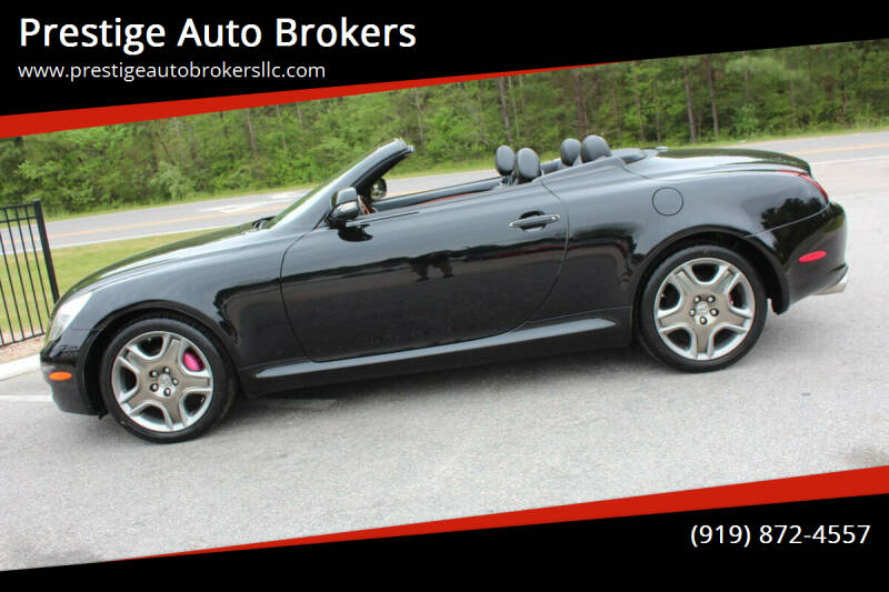 2009 Lexus SC 430 for sale at Prestige Auto Brokers in Raleigh NC