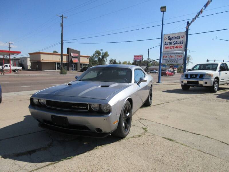 2013 Dodge Challenger for sale at Springs Auto Sales in Colorado Springs CO
