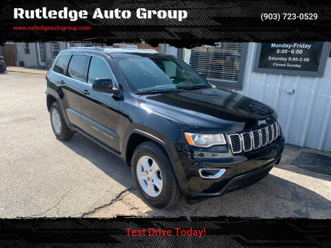 2017 Jeep Grand Cherokee for sale at Rutledge Auto Group in Palestine TX