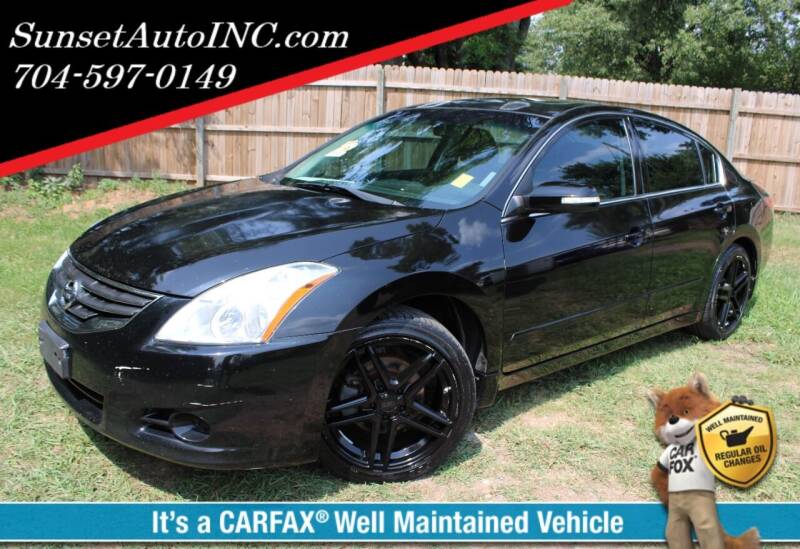 2010 Nissan Altima for sale at Sunset Auto in Charlotte NC