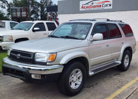 2000 Toyota 4Runner for sale at Acadiana Cars in Lafayette LA