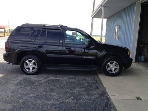 2004 Chevrolet TrailBlazer for sale at Kevin's Motor Sales in Montpelier OH