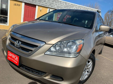 2006 Honda Odyssey for sale at Superior Auto Sales, LLC in Wheat Ridge CO