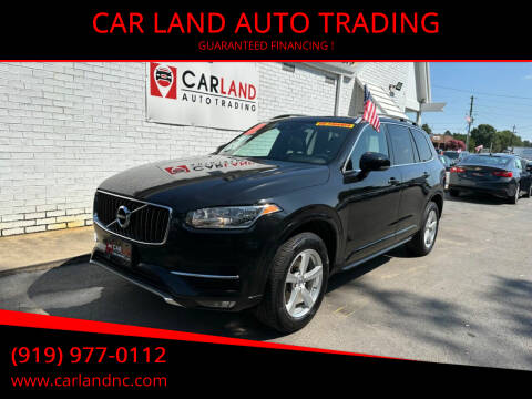 2016 Volvo XC90 for sale at CAR LAND  AUTO TRADING in Raleigh NC