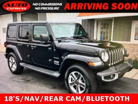 2021 Jeep Wrangler Unlimited for sale at Auto Express in Lafayette IN