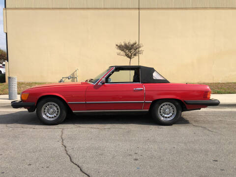 1980 Mercedes-Benz 450 SL for sale at HIGH-LINE MOTOR SPORTS in Brea CA