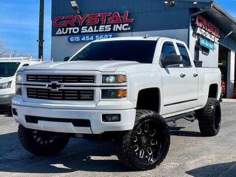 2015 Chevrolet Silverado 1500 for sale at Crystal Auto Sales Inc in Nashville TN