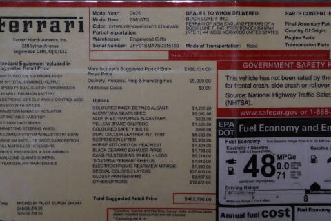 2025 Ferrari 296 GTS