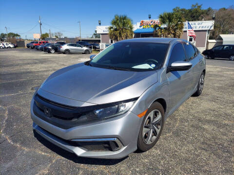 2021 Honda Civic for sale at Sun Coast City Auto Sales in Mobile AL
