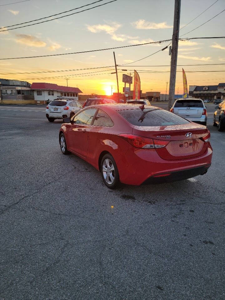 2013 Hyundai ELANTRA Coupe for sale at Husky auto sales & service LLC in Milford, DE