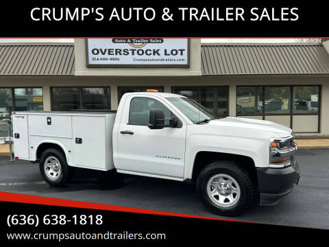 2018 Chevrolet Silverado 1500 for sale at CRUMP'S AUTO & TRAILER SALES in Crystal City MO