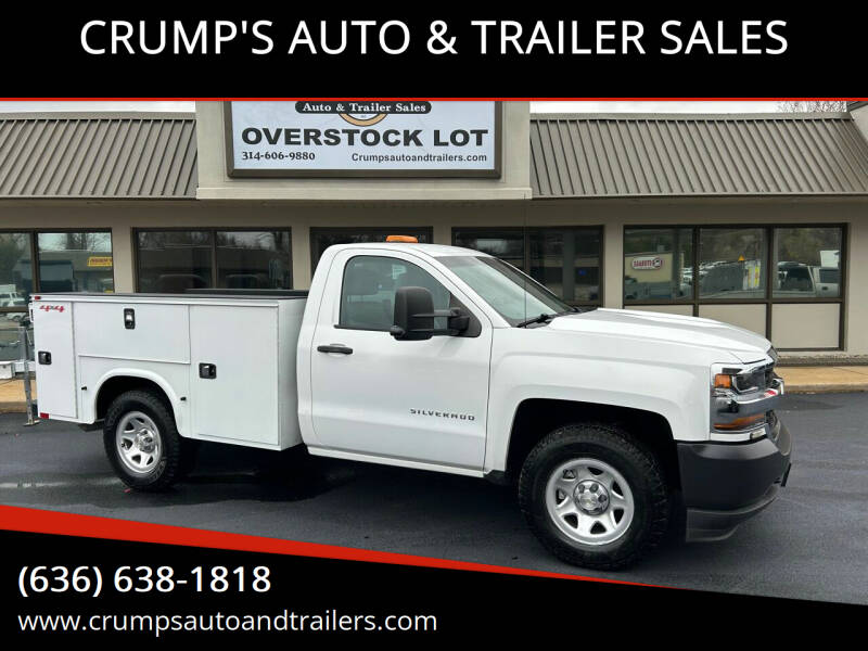 2018 Chevrolet Silverado 1500 for sale at CRUMP'S AUTO & TRAILER SALES in Crystal City MO