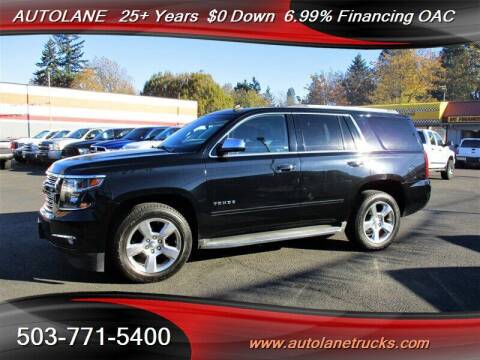 2015 Chevrolet Tahoe for sale at Auto Lane in Portland OR