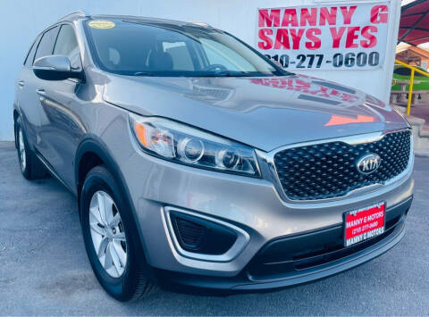 2017 Kia Sorento for sale at Manny G Motors in San Antonio TX