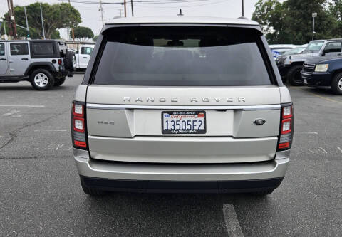 2016 Land Rover Range Rover HSE