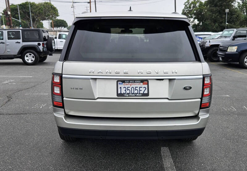 2016 Land Rover Range Rover HSE