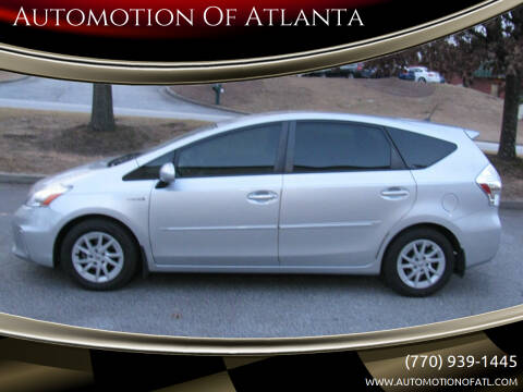 2013 Toyota Prius v for sale at Automotion Of Atlanta in Conyers GA