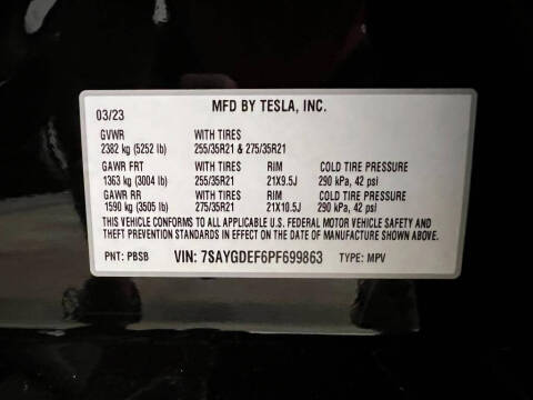 2023 Tesla Model Y Performance