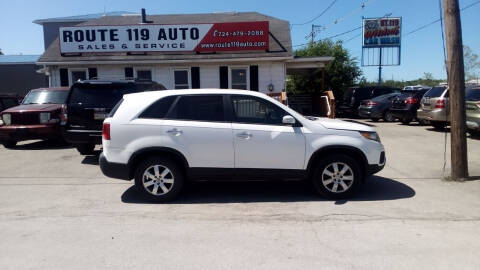 2012 Kia Sorento for sale at ROUTE 119 AUTO SALES & SVC in Homer City PA