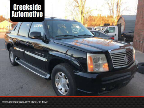 2004 Cadillac Escalade EXT for sale at Creekside Automotive in Lexington NC