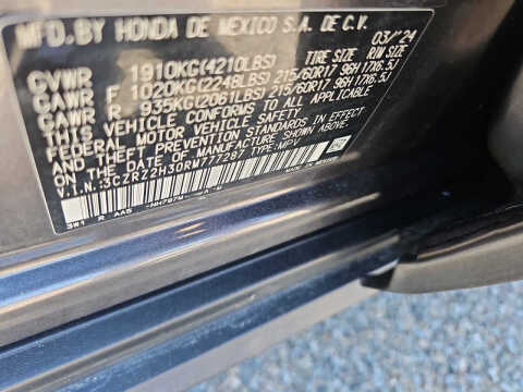 2024 Honda HR-V LX