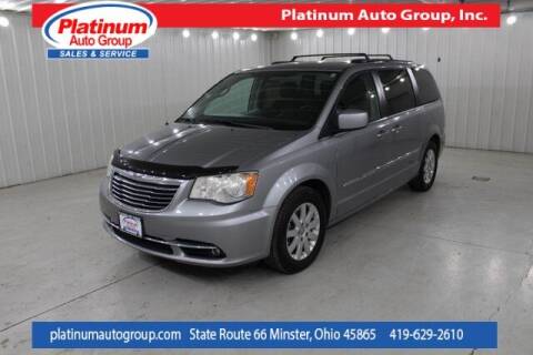 2014 Chrysler Town and Country for sale at Platinum Auto Group Inc. in Minster OH
