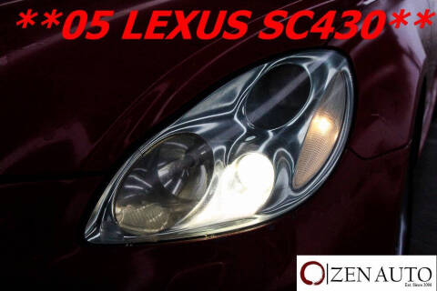 2005 Lexus SC 430