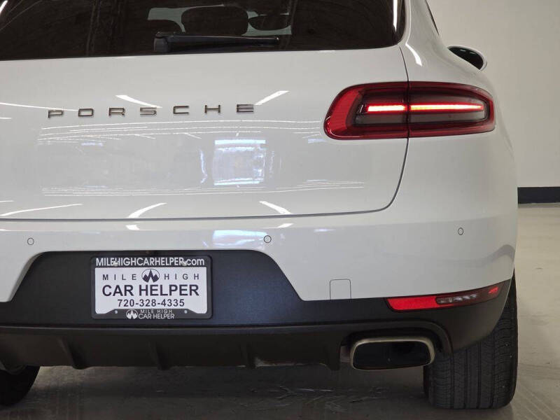 2017 Porsche Macan