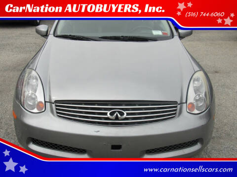 2005 Infiniti G35 for sale at CarNation AUTOBUYERS Inc. in Rockville Centre NY