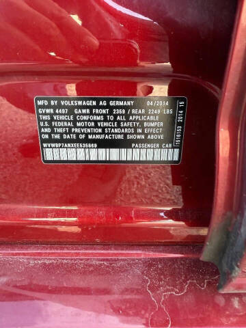 2014 Volkswagen CC Sport PZEV