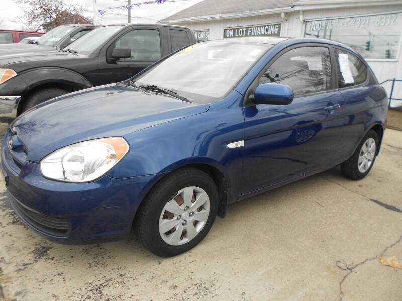 2010 Hyundai Accent Blue