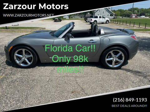 2007 Saturn SKY for sale at Zarzour Motors in Chesterland OH