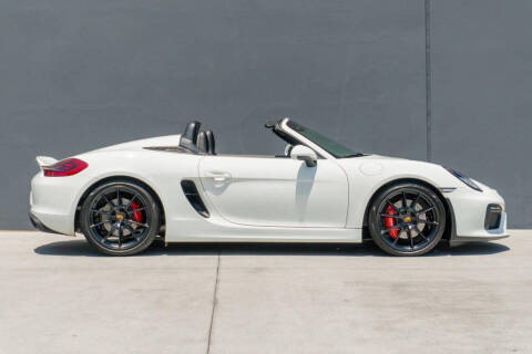 2016 Porsche Boxster Spyder