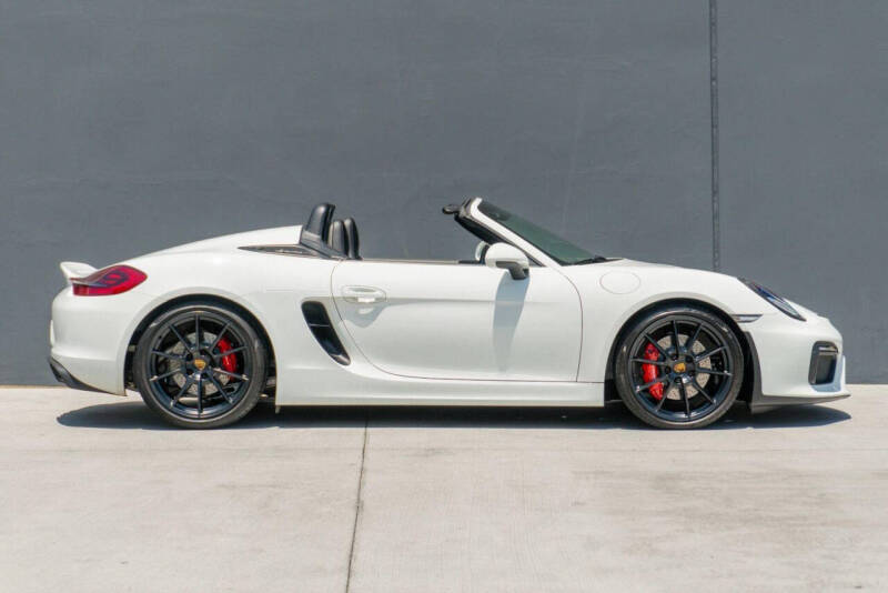 2016 Porsche Boxster Spyder