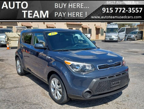2015 Kia Soul for sale at AUTO TEAM in El Paso TX