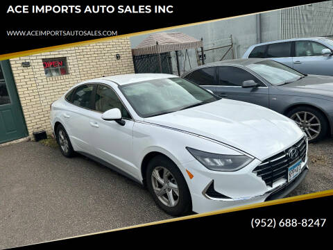 2020 Hyundai Sonata for sale at ACE IMPORTS AUTO SALES INC in Hopkins MN