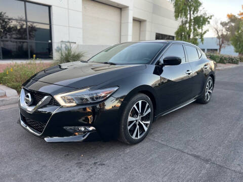 2018 Nissan Maxima for sale at Fairway Rent-A-Car Sales & Repairs in Las Vegas NV