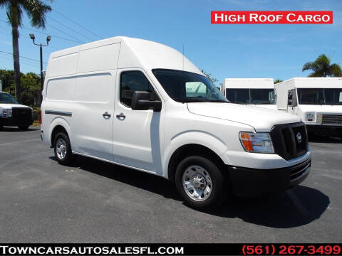 2019 Nissan NV for sale at Town Cars Auto Sales in West Palm Beach FL