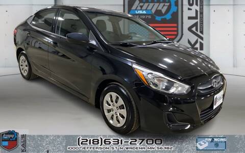 2017 Hyundai Accent for sale at Kal's Motor Group Wadena in Wadena MN