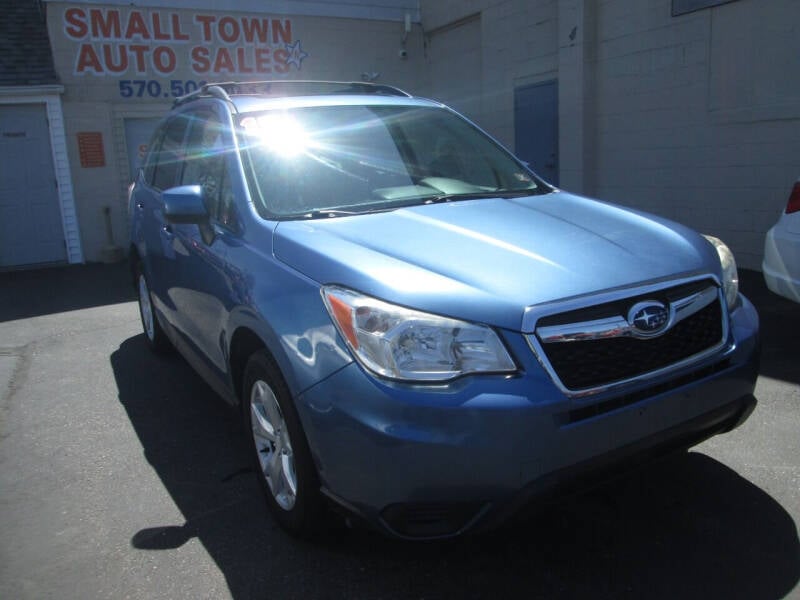 2015 Subaru Forester for sale at Small Town Auto Sales Inc. in Hazleton PA